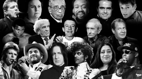 MCHS Reflects on Tragic 2016 for Celebrities