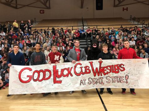 Record Tying Six MCHS Wrestlers Head to Semi-state