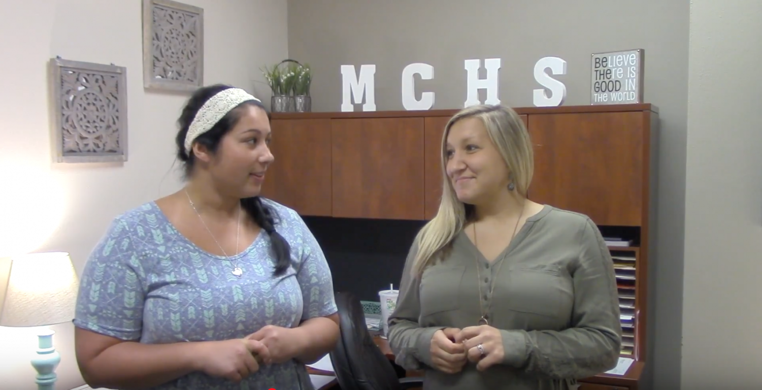 MCHS counselors Miss Roberts and Mrs. Smith are in agreement about what needs to be done to achieve students success.