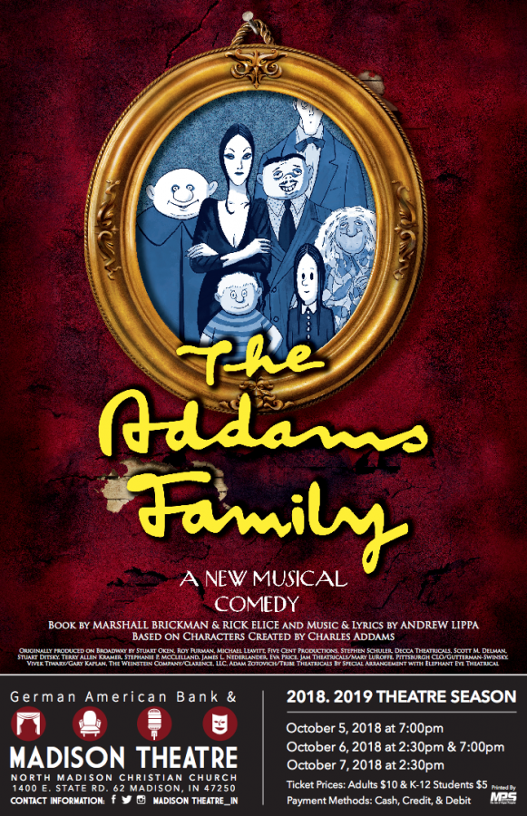 MCHS The Addams Family: a New Musical Comedy Preview