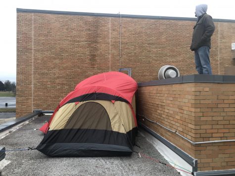 MCHS Administrators Sleep on the Roof for Charity