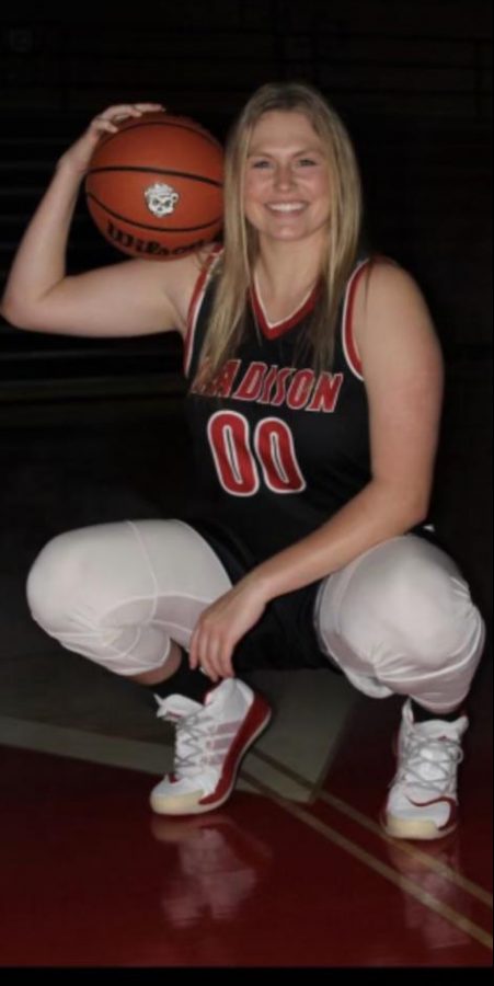 Madison Consolidated High School basketball standout Jade Nutley